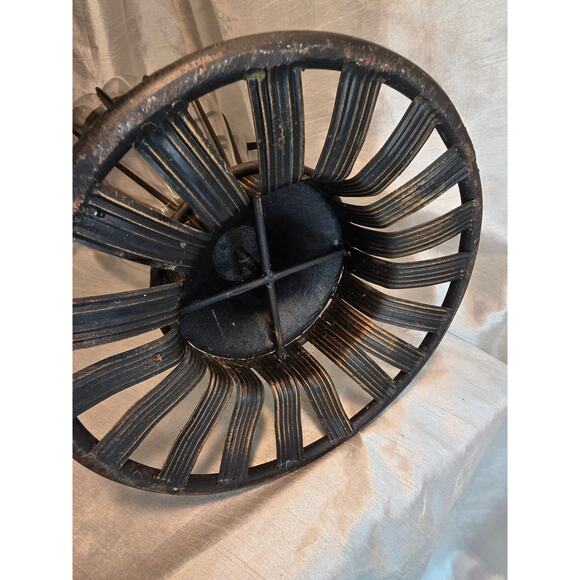 Vintage Hand Blown Cage Glass Vase 19" - Picture 3 of 6